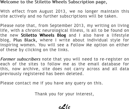 Welcome to the Stiletto Wheels