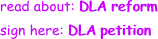 read about: DLA reform  