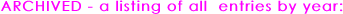 ARCHIVED - all