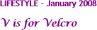 V is for velcro pt 2